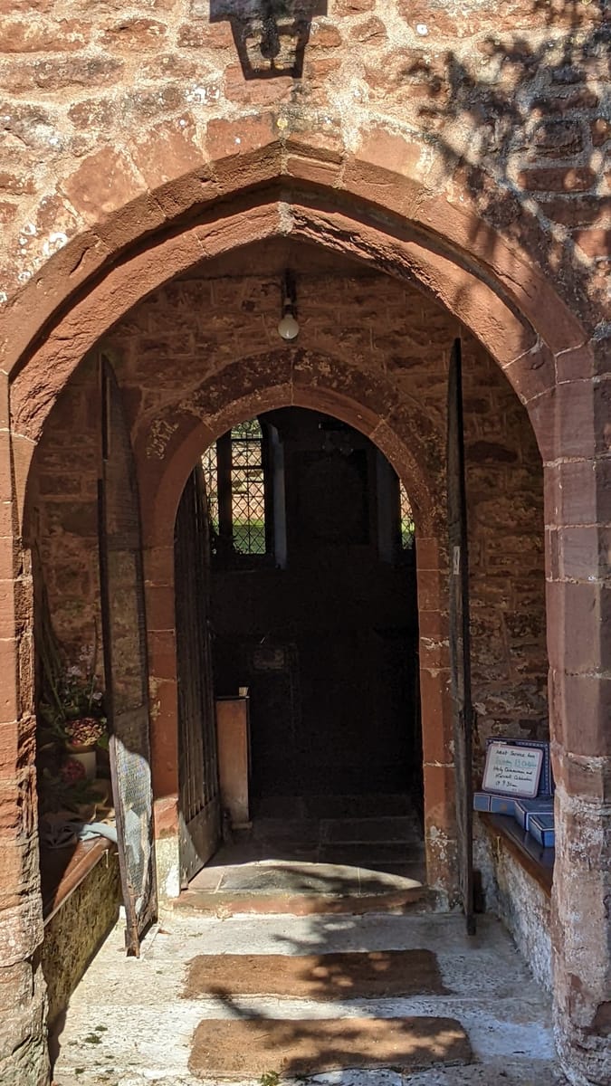 Enterance to Church