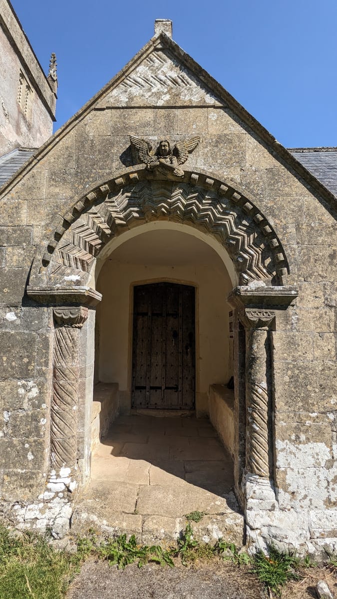 Deatail of the South Porch