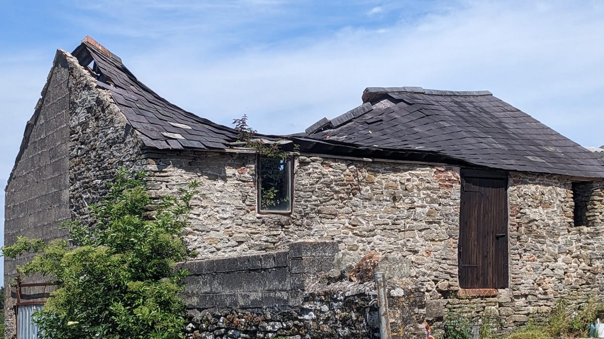 Front of 'could be saved' Barn