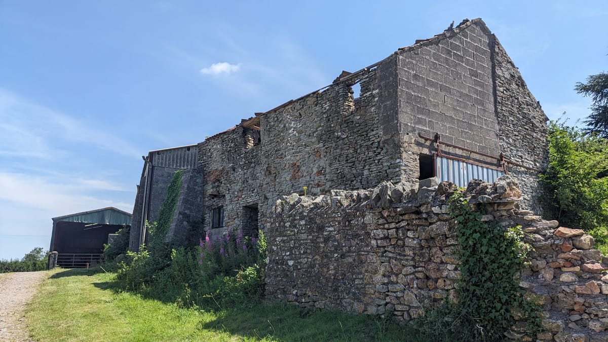 Rear of Barn at Moores Farm