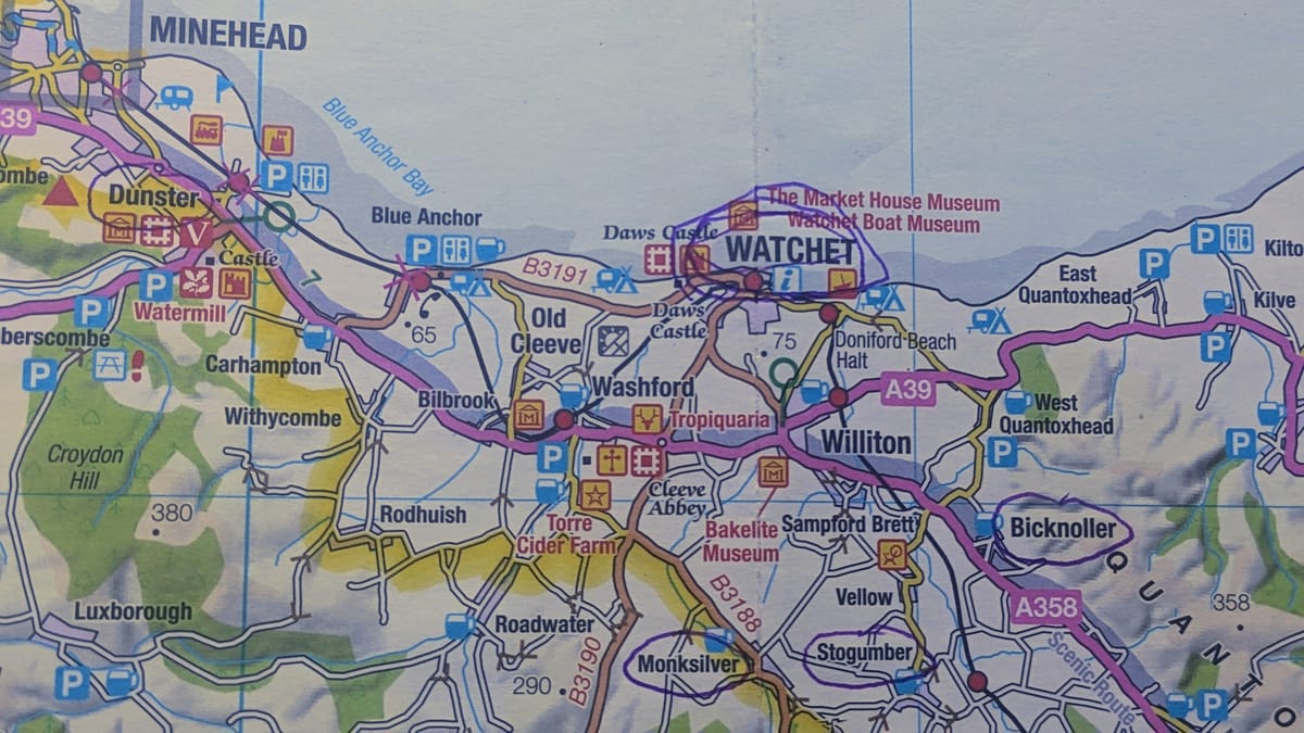 Watchet - ID Map